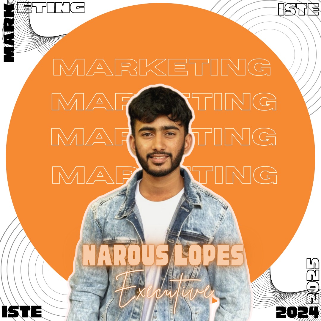 Narous Lopes, Marketing Executive